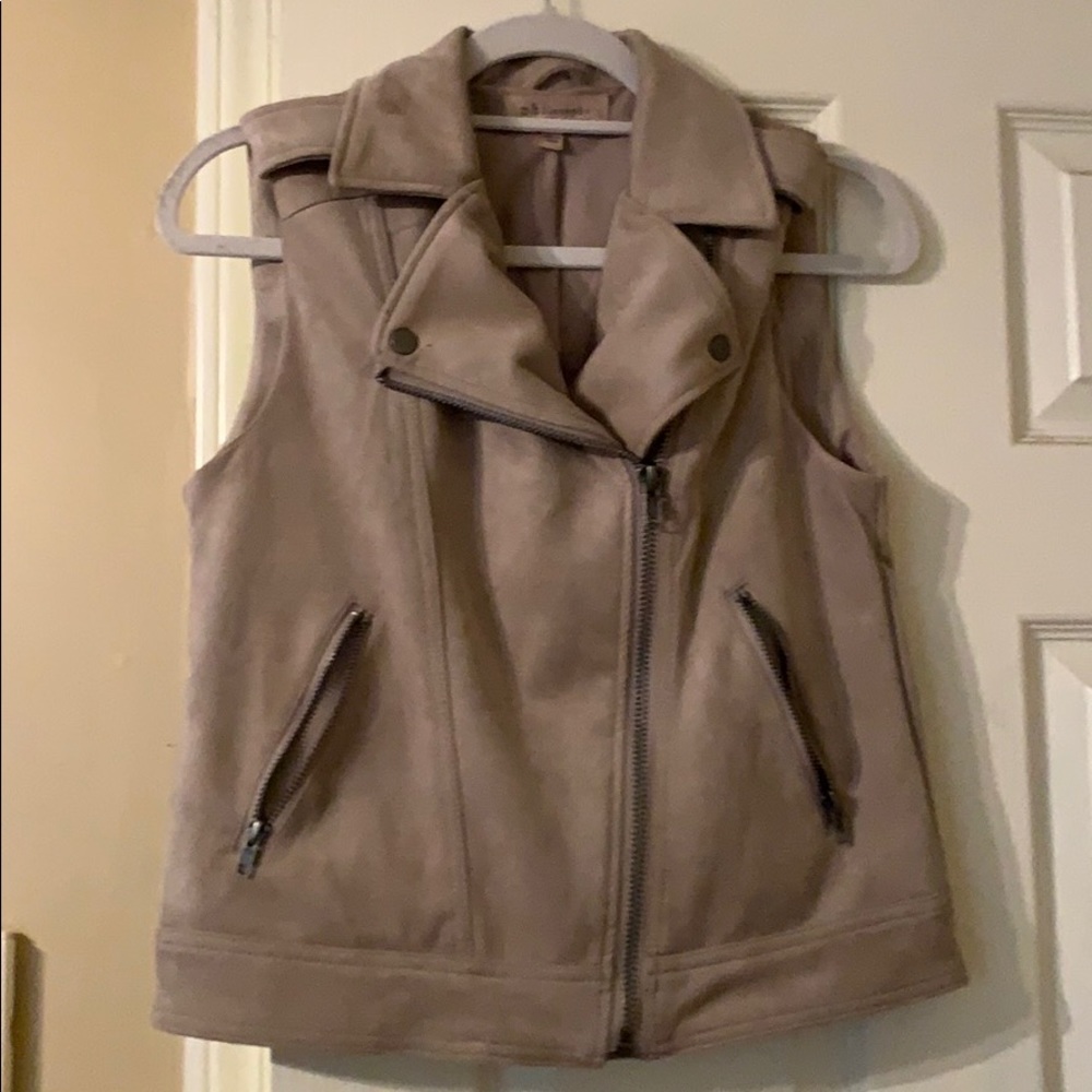 Suede Vest